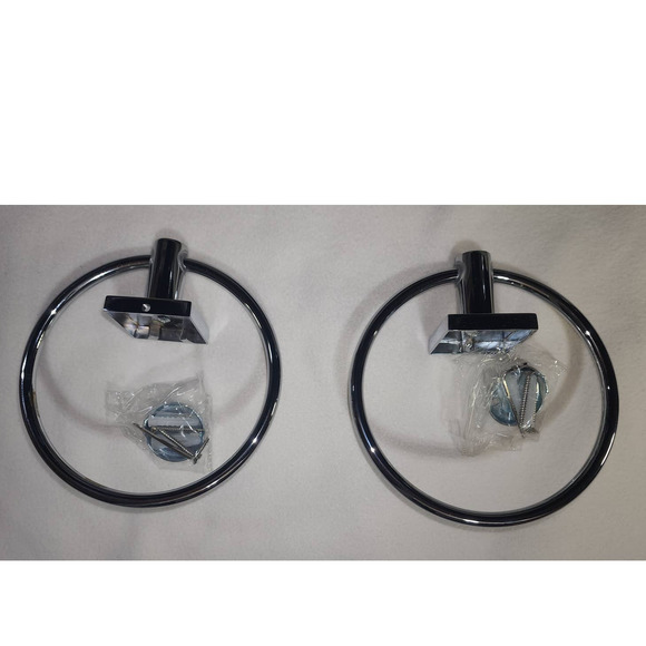 bathroom towel ring set of two - Picture 1 of 5